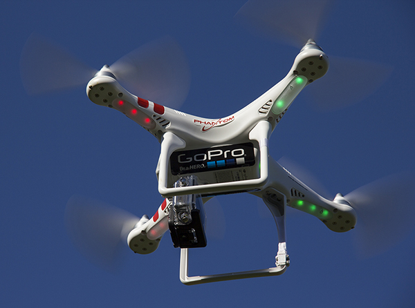 První záběry z dronu od GoPro