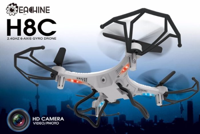 Sleva na kvadrokoptéru Eachine H8C Mini s HD kamerou