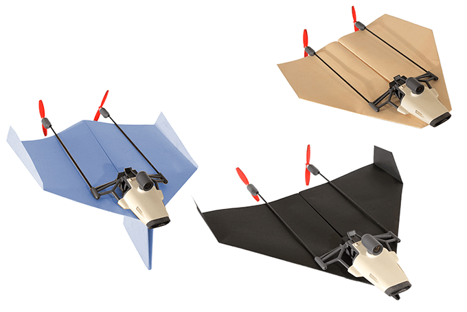 PowerUp FPV – papírová vlaštovka s kamerou a podporou Google Cardboard