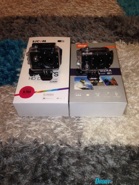 Srovnání: GitUp Git 2 vs. SJCAM SJ5000X