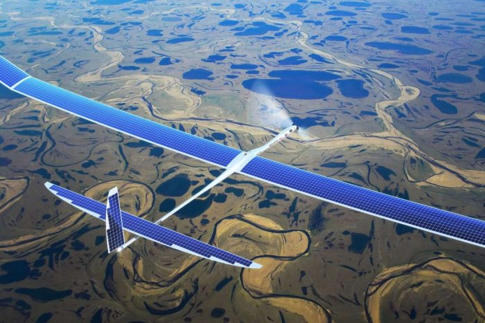 Google testuje solární drony šířící internet