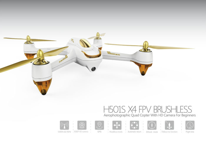 Dron Hubsan H501s X4 se dočkal další slevy