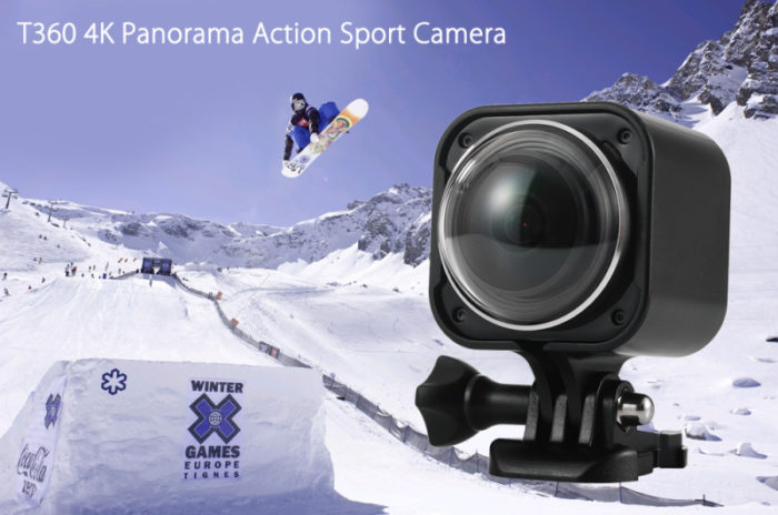T360 4K – 360° 4K kamera za lákavou cenu