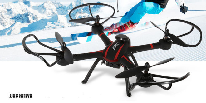 JJRC H11WH – levná kvadrokoptéra s FPV a barometrem