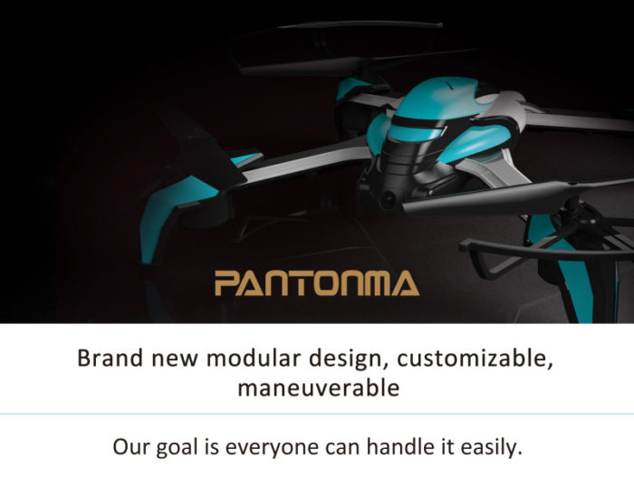 Kai Deng K80 Pantonma – modulární dron, který se vyhne překážkám