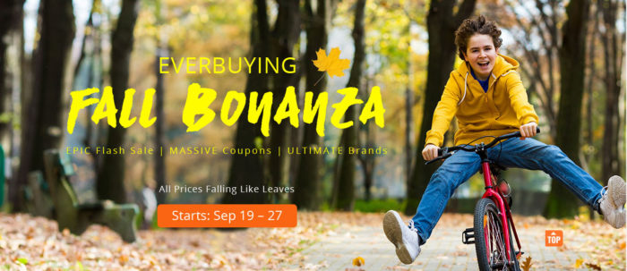 Podzimní výprodej Fall Bonanza na Everbuying