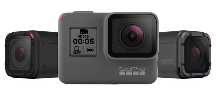 GoPro Hero 5 a Hero 5 Session oficiálně představeny