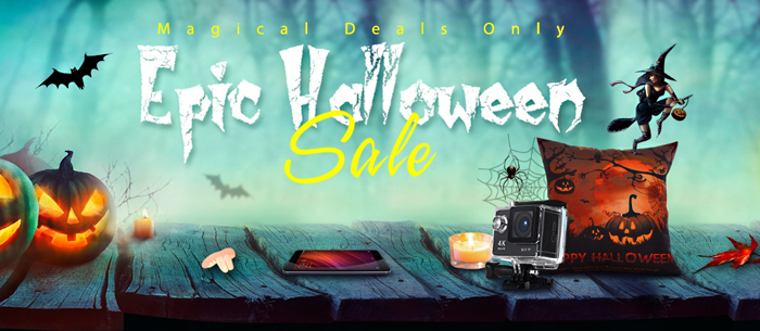 Halloweenský výprodej na Gearbest.com