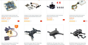 vše pro stavbu dronu