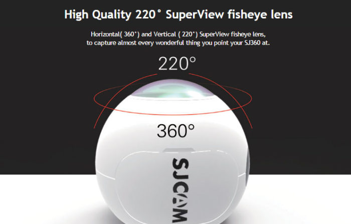 Kamera SJCAM SJ360 jen za 79,99 dolarů. Berete ji?