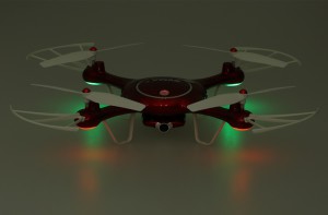 Syma X5UW osvětlení