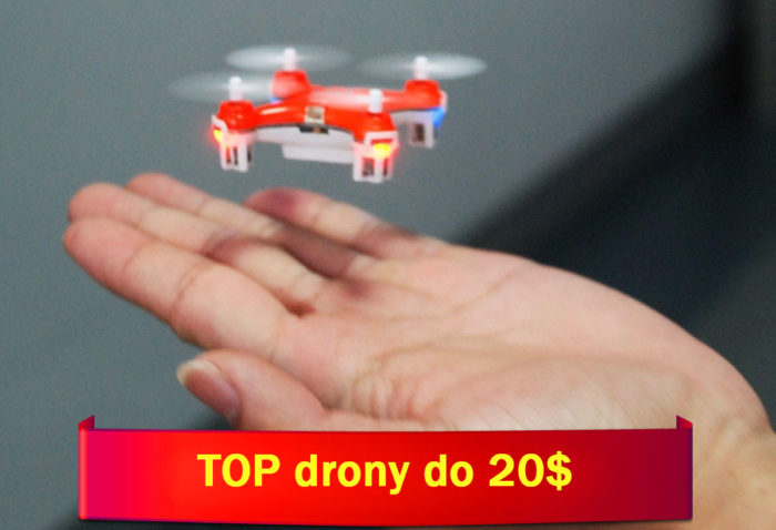Nejlepší drony pod 20 dolarů