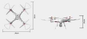 Syma X8SC velikost