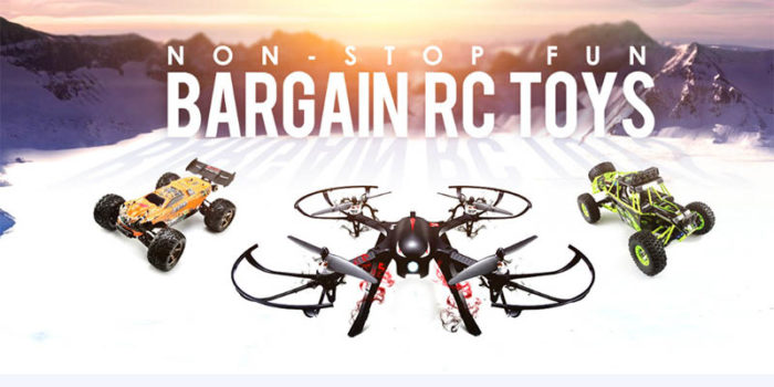Gearbest zlevňuje desítky RC modelů
