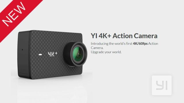 Outdoorová kamera YI 4K+ s 4K/60fps je v předprodeji