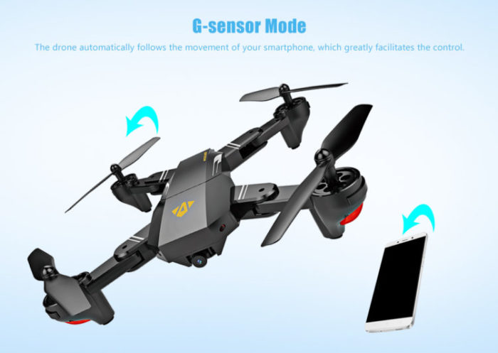 Skládací dron Visuo XS809W