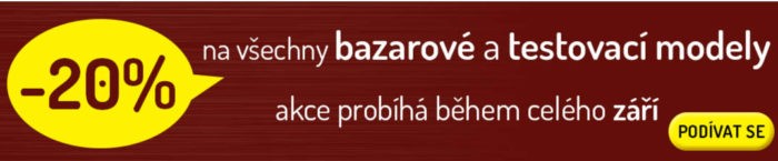 Testovací a ukázkové RC modely s 20% slevou