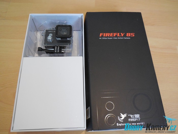 Unboxing Firefly 8S 4K – první pohled na další 4K kameru