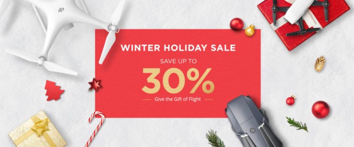 DJI Winter Sale – další porce slev přímo od DJI