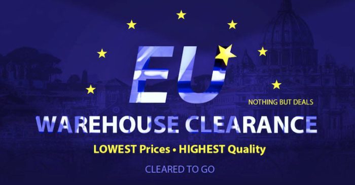 Úterní porce slev z EU skladů je tady!