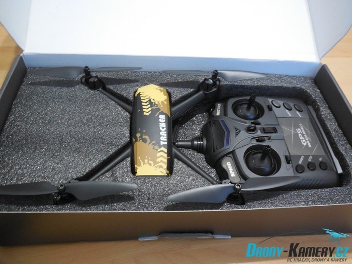 Unboxing JXD 518 – první pohled na levný dron s GPS