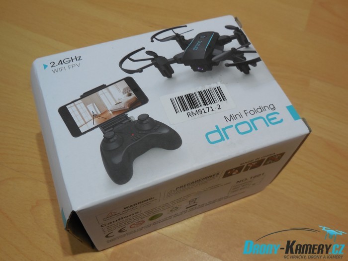 Unboxing Linxtech IN 1601 – první pohled na miniaturní skládací dron