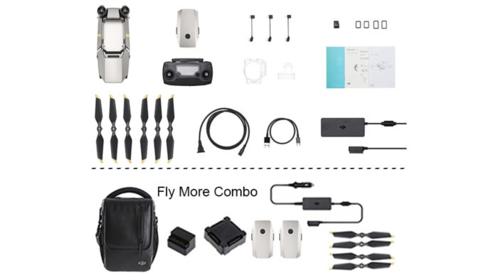 DJI Mavic Pro Platinum Fly More Combo