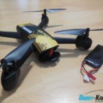 recenze JXD 518 - baterie