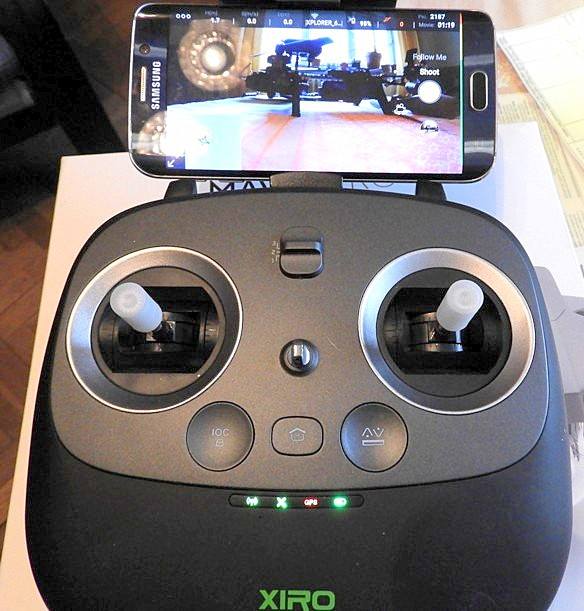 Xiro Xplorer V - ovladač