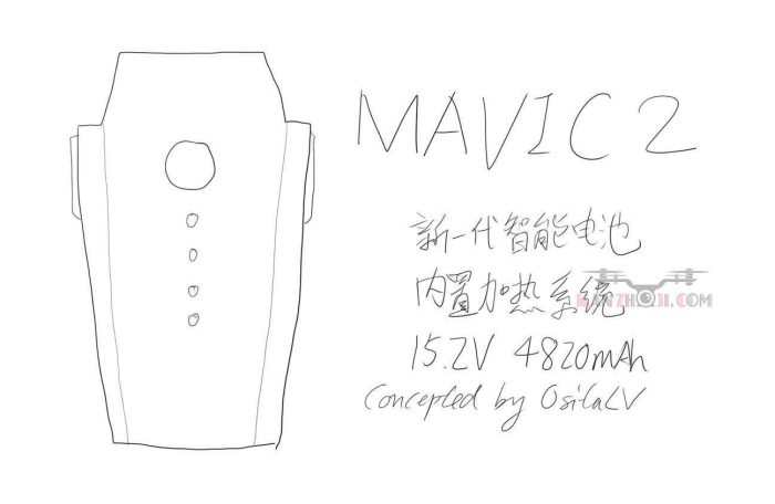 Mavic 2 - baterie