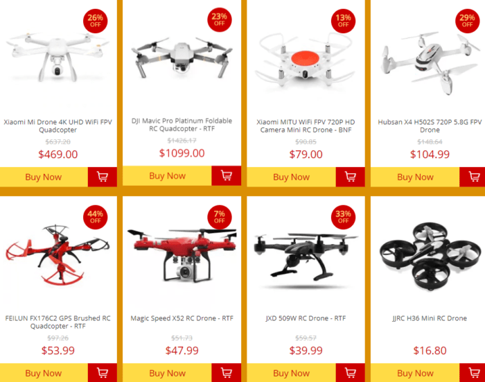 RC bestsellery