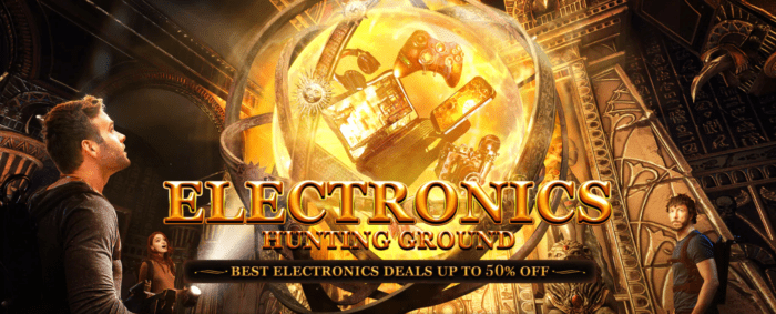 Obrovský výprodej elektroniky na Gearu