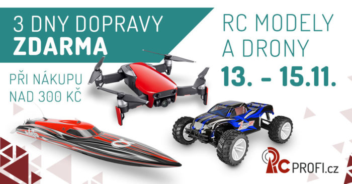 Dny dopravy zdarma na RCprofi.cz