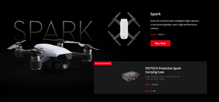 Black Friday na DJI Store - sleva na DJI Spark