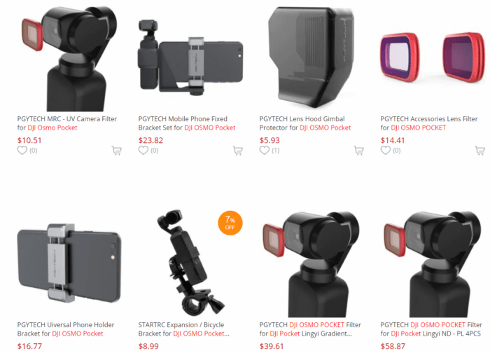 příslušenství pro DJI Osmo Pocket