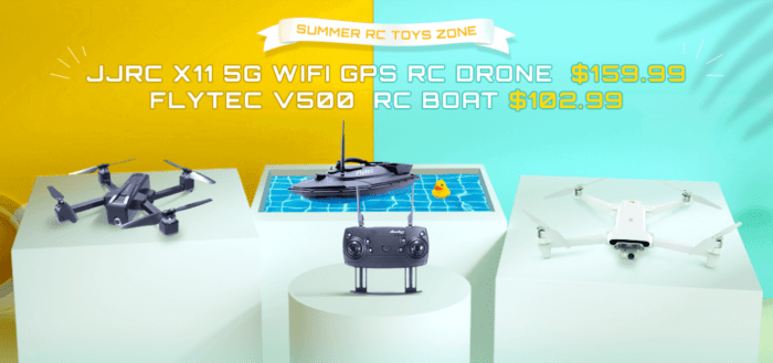 Letní výprodej dronů a RC modelů