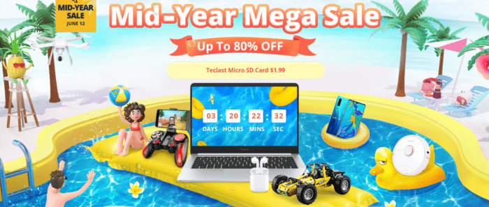 Mid-Year výprodej na Gearbestu