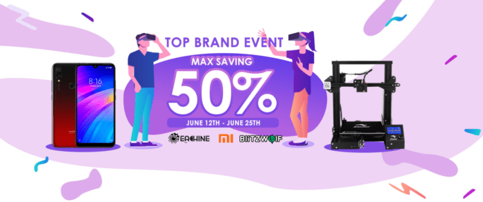 Slevy až 50 % na značky Xiaomi, Eachine a další