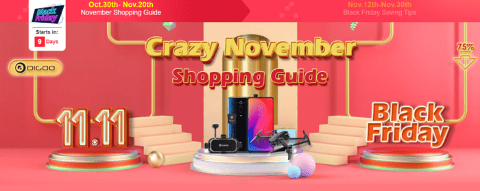 Black Friday je za dveřmi. Co připravuje Banggood?