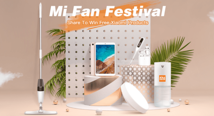 Xiaomi Mi Fan festival na Tomtop