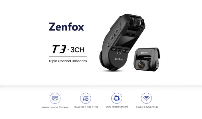 Zenfox T3 – autokamera, které nic neunikne
