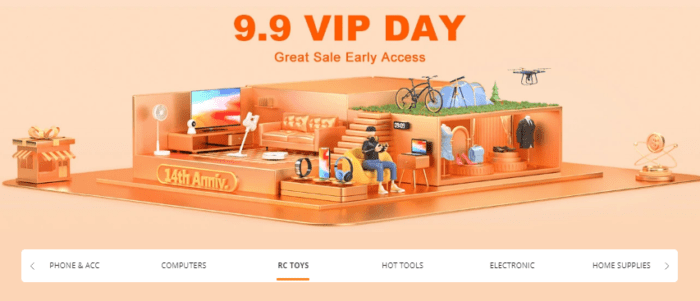 Pre-sale výprodej k 9. 9. odstartován