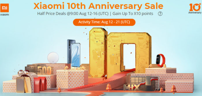 Slevy k 10. narozeninám Xiaomi