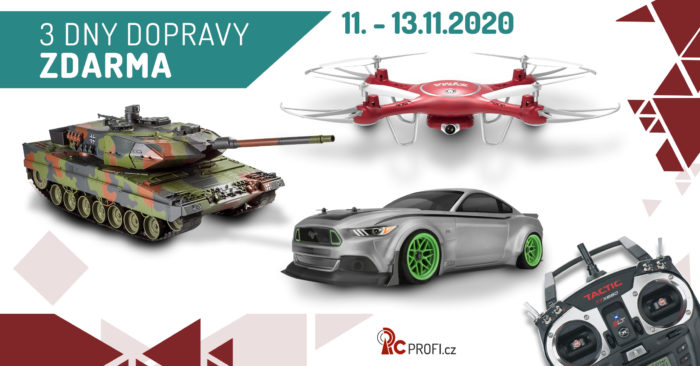 Dny dopravy zdarma na RCprofi.cz