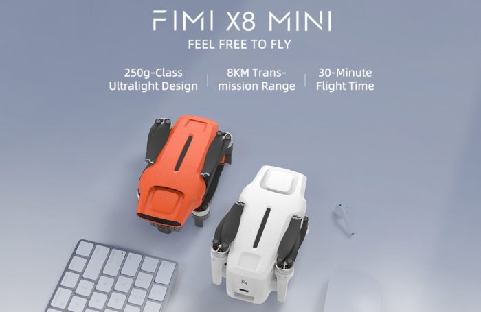 Novinka: Fimi X8 Mini s váhou pod 250 gramů a 4K kamerou na palubě (+ slevový kód)